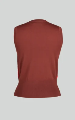 Dries Van Noten - Roestbruin T-shirt/top