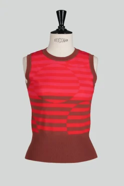 Dries Van Noten - Roestbruin T-shirt/top