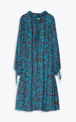 Dries Van Noten - Turquoise Jurk