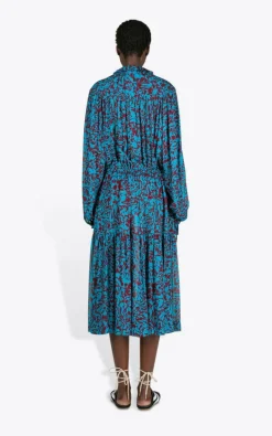 Dries Van Noten - Turquoise Jurk