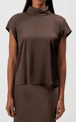 Drykorn - Donkerbruin Blouse