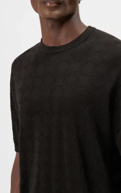 Drykorn - Donkerbruin T-shirt