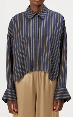 Drykorn - Marineblauw Blouse
