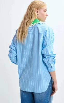 Essentiel Antwerp - Blauw Hemd