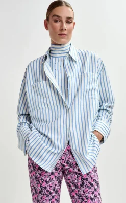 Essentiel Antwerp - Blauw Hemd
