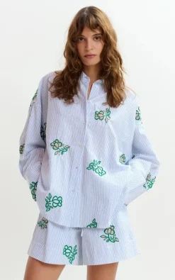 Essentiel Antwerp - Blauw Hemd