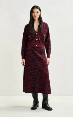 Essentiel Antwerp - Bordeaux Rok