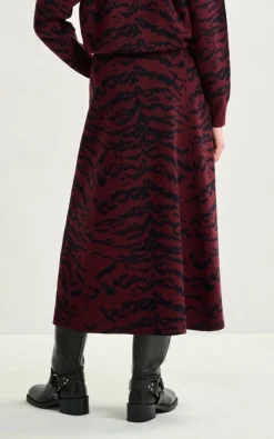 Essentiel Antwerp - Bordeaux Rok