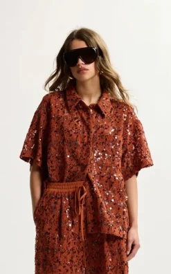 Essentiel Antwerp - Bruin Blouse