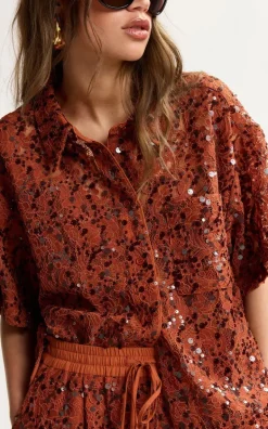 Essentiel Antwerp - Bruin Blouse