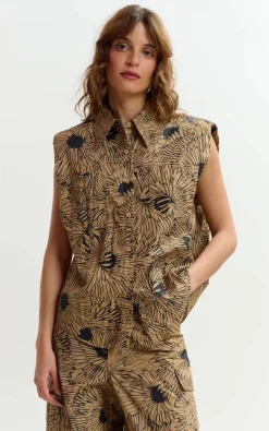 Essentiel Antwerp - Camel Blouse