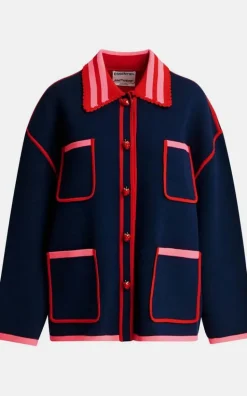 Essentiel Antwerp - Donkerblauw Cardigan