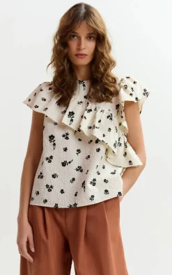 Essentiel Antwerp - Ecru Blouse