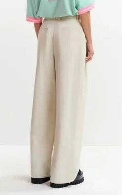 Essentiel Antwerp - Ecru Broek