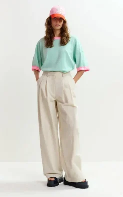 Essentiel Antwerp - Ecru Broek