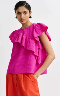 Essentiel Antwerp - Fuchsia Blouse