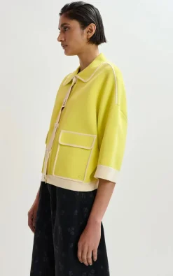 Essentiel Antwerp - Geel Cardigan