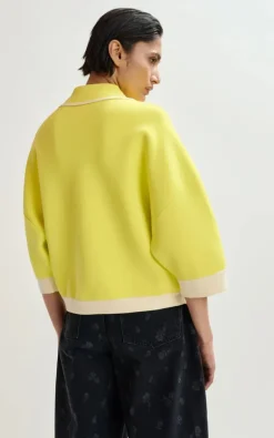 Essentiel Antwerp - Geel Cardigan