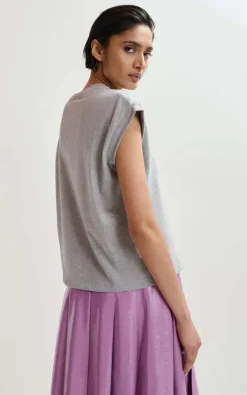 Essentiel Antwerp - Grijs T-shirt/top