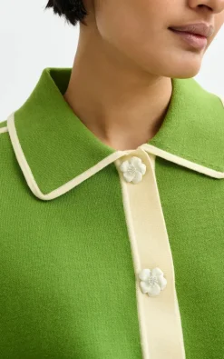 Essentiel Antwerp - Groen Cardigan