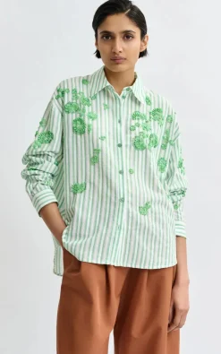 Essentiel Antwerp - Groen Hemd