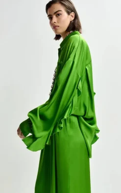 Essentiel Antwerp - Groen Hemd