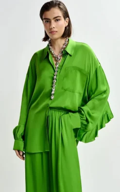 Essentiel Antwerp - Groen Hemd