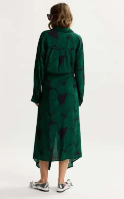 Essentiel Antwerp - Groen Jurk
