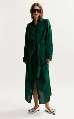 Essentiel Antwerp - Groen Jurk