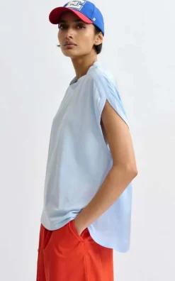 Essentiel Antwerp - Lichtblauw T-shirt/top