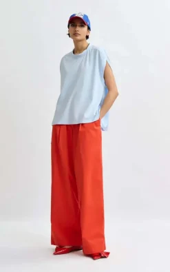Essentiel Antwerp - Lichtblauw T-shirt/top