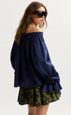 Essentiel Antwerp - Marineblauw Blouse