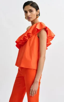Essentiel Antwerp - Oranje Blouse