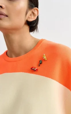 Essentiel Antwerp - Oranje Sweater