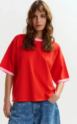 Essentiel Antwerp - Rood Sweater