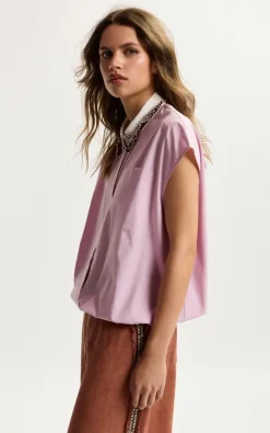 Essentiel Antwerp - Roze Blouse