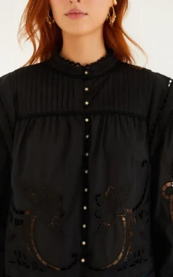 Farm Rio - Zwart Blouse