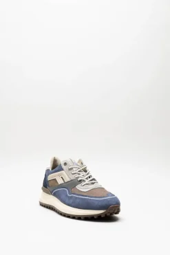 Floris Van Bommel - Blauw Sneaker