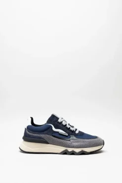 Floris Van Bommel - Blauw Sneaker