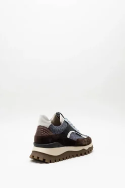 Floris Van Bommel - Blauw Sneaker