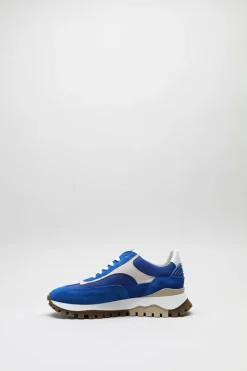 Floris Van Bommel - Blauw Sneaker