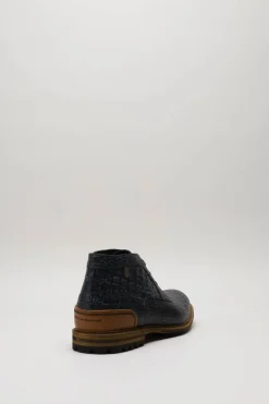 Floris Van Bommel - Blauw Veterschoen hoog