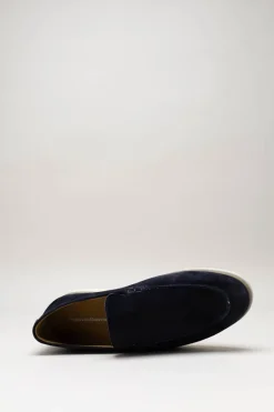 Floris Van Bommel - Donkerblauw Mocassin