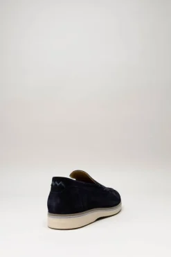 Floris Van Bommel - Donkerblauw Mocassin