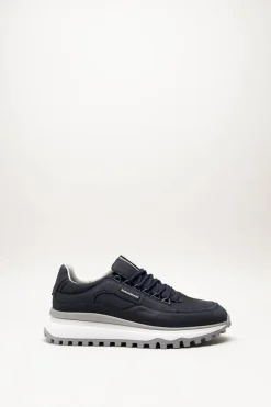 Floris Van Bommel - Donkerblauw Sneaker