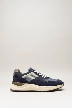 Floris Van Bommel - Donkerblauw Sneaker