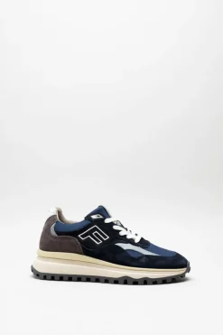 Floris Van Bommel - Donkerblauw Sneaker
