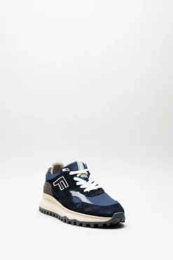 Floris Van Bommel - Donkerblauw Sneaker