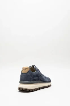 Floris Van Bommel - Donkerblauw Sneaker