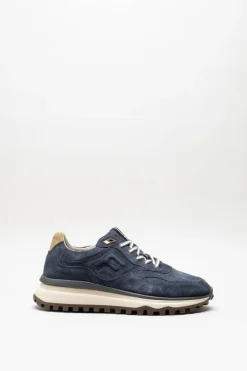 Floris Van Bommel - Donkerblauw Sneaker